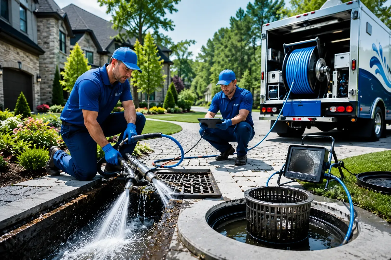 Local outdoor drain cleaning professionals in Highland Park, IL